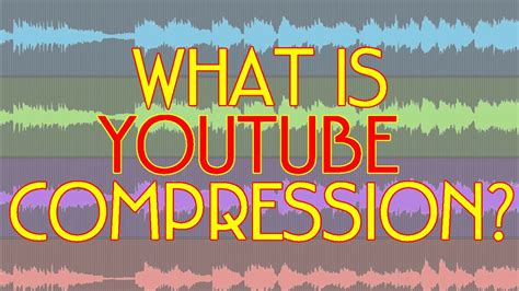 Youtube Compression Question : r/audioengineering 